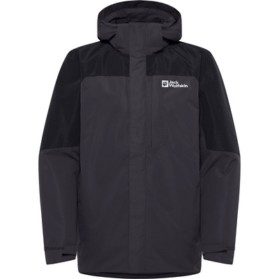 Jack Wolfskin Heren Romberg 3in1 Jas (Maat M, Grijs)
