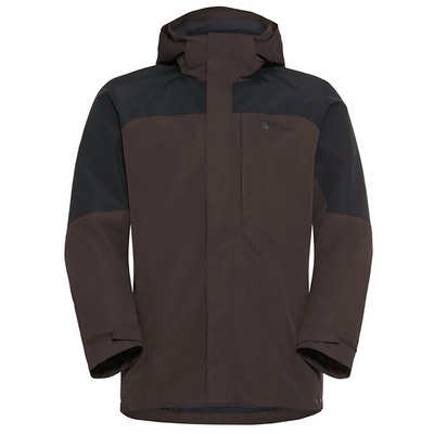 Jack Wolfskin Heren Romberg 3in1 Jas (Maat L, Grijs)