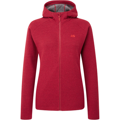 Mountain Equipment Dames Braldu Hooded Jas (Maat S, Rood)
