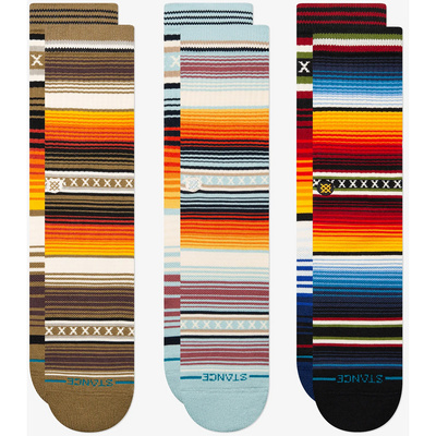 Stance Curren 3er Pack Sokken