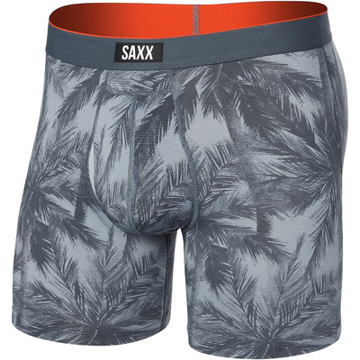 Saxx Underwear Heren Multi Sport Mesh Fly Boxershort (Maat XXL, Grijs)