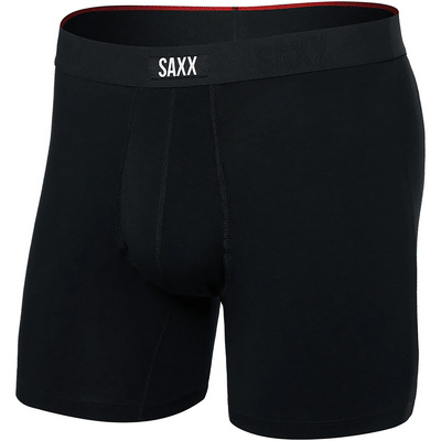 Saxx Underwear Heren Vibe Xtra Fly Boxershort (Maat M, Zwart)