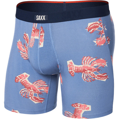 Saxx Underwear Heren Vibe Xtra Fly Boxershort (Maat S, Blauw)