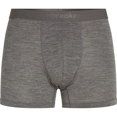 Icebreaker Heren 125 Cool-Lite Anatomica Boxershort (Maat L, Grijs)