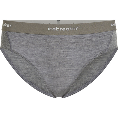 Icebreaker Dames 125 Cool-Lite Sprite Hipster Onderbroek (Maat S, Grijs)