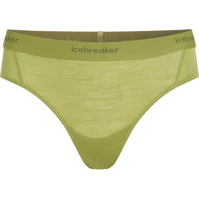 Icebreaker Dames 125 Cool-Lite Sprite Hipster Onderbroek (Maat M, Olijf)