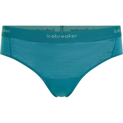 Icebreaker Dames 125 Cool-Lite Sprite Hipster Onderbroek (Maat M, Blauw)