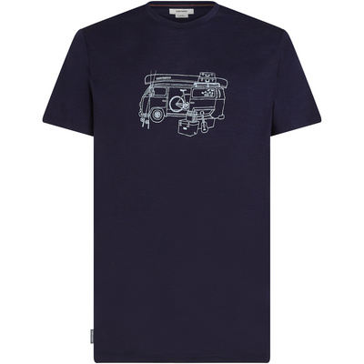 Icebreaker Heren 150 Tech Lite Arete Peak T-shirt