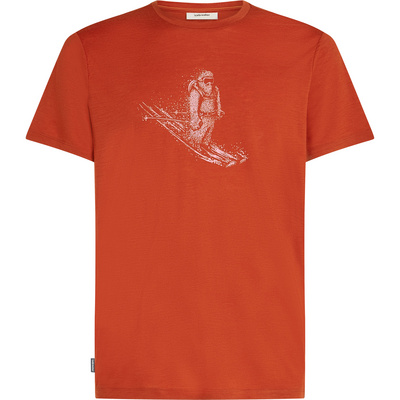 Icebreaker Heren 150 Tech Lite Skiing Yeti T-shirt