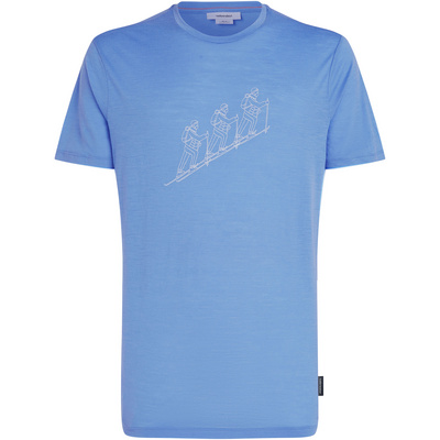 Icebreaker Heren 150 Tech Lite Natural Ski Tour T-shirt