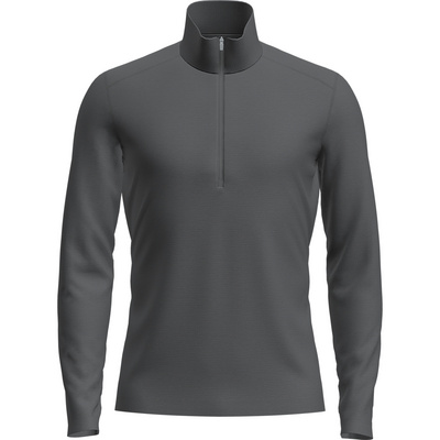Icebreaker Heren 200 Oasis Half Zip Longsleeve (Maat M, Zwart)