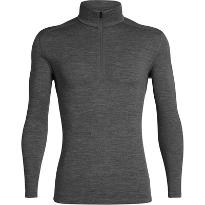 Icebreaker Heren 260 Tech Half Zip Longsleeve (Maat S, Grijs)