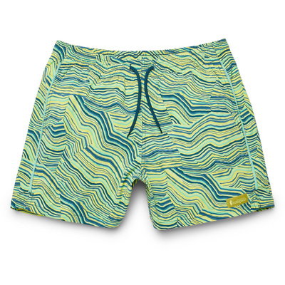 Cotopaxi Heren Brinco 5" Print Shorts (Maat S, Blauw)