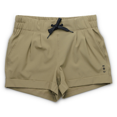 Kavu Dames Tepic Shorts (Maat S, Olijf)