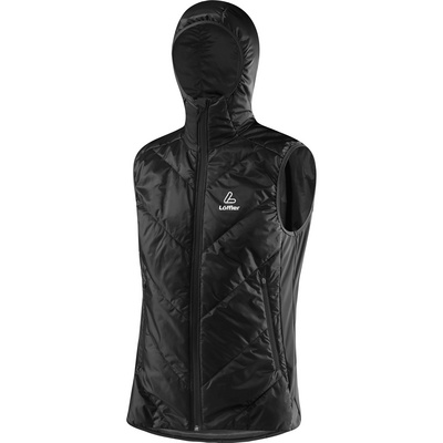 Löffler Heren PL60 Hoodie Bodywarmer (Maat S, Zwart)