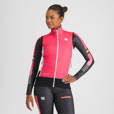 Sportful Dames Apex Bodywarmer (Maat S, Roze)