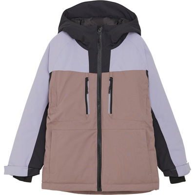 Color Kids Kinderen Girls Ski Jas (Maat 140, Bruin)