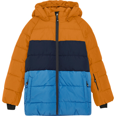 Color Kids Kinderen Colorblock Ski Jas (Maat 122, Blauw)