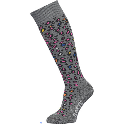 Barts Kinderen Animal Print Ski Sokken (Maat 23 , Grijs)