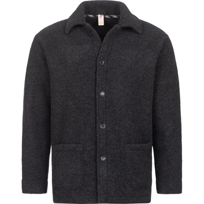 Engel Heren Fleece Jas (Maat XL, Zwart)