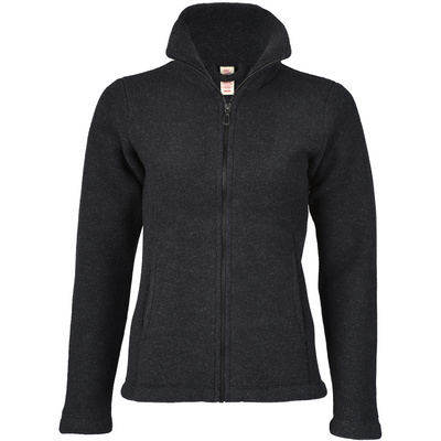 Engel Dames Fleece Jas (Maat S, Zwart)