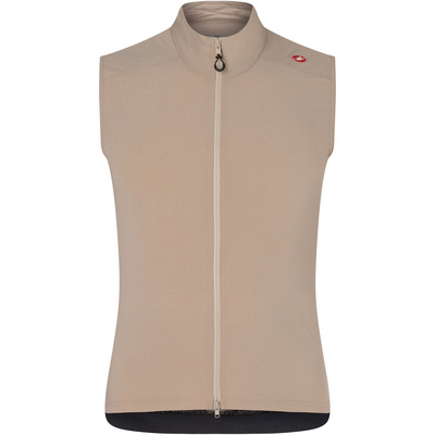 Castelli Heren Espresso Bodywarmer (Maat XXL, Beige)