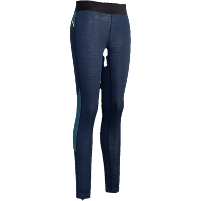 Daehlie Dames Performance Wool Broek (Maat M, Turquoise)
