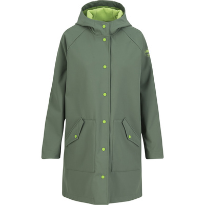 Blutsgeschwister Dames Softfriese Jas (Maat L, Groen)