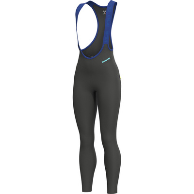 Alé Femme Collants à bretelles long K-Tour (taille M, Noir)