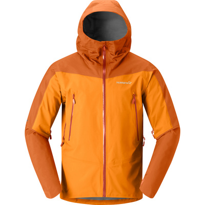 Norrona Heren Falketind GTX Jas (Maat S, Oranje)