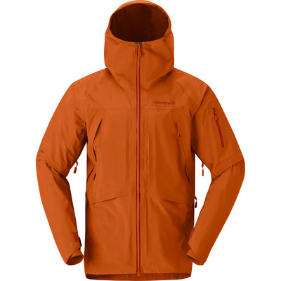 Norrona Heren Møre GTX Jas (Maat L, Oranje)