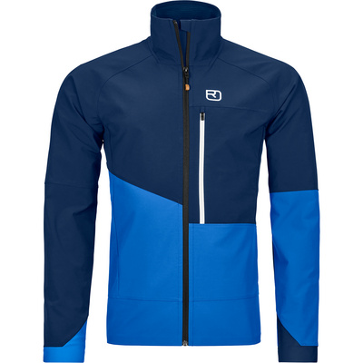 Ortovox Heren Punta Berrino Jas (Maat S, Blauw)