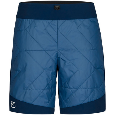 Ortovox Dames Swisswool Piz Boè Korte broek (Maat L, Blauw)