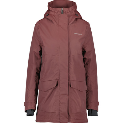 Didriksons Dames Frida 7 Parka (Maat S, Rood)