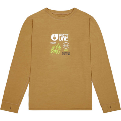 Picture Heren Nangha Longsleeve (Maat XL, Bruin)