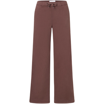 Duer Dames No Sweat Wide Leg Broek (Maat M, Bruin)