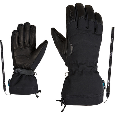 Ziener Dames Kilatana As Aw Handschoenen (Maat 7, Zwart)
