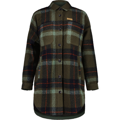 Maloja Dames HalapM. Jas (Maat XS, Groen)