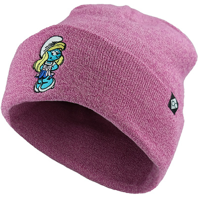 Bavarian Caps Schlumpfine Muts (Maat ONE SIZE, licht roze)