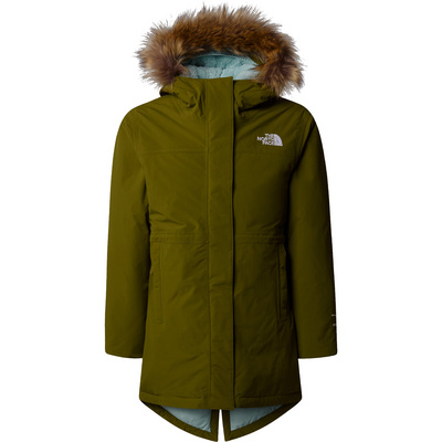 The North Face Kinderen Girls Arctic Parka (Maat L, Olijf)