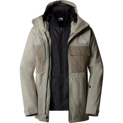 The North Face Heren Fourbarrel Triclimate Jas (Maat M, Grijs)