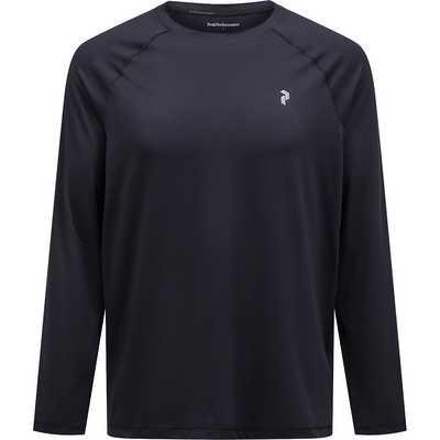 Peak Performance Homme T-shirt long Spirit (taille S, Noir)