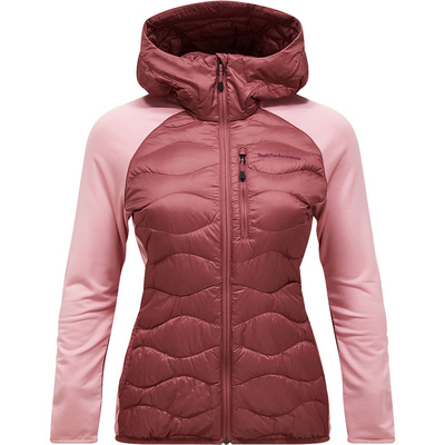 Peak Performance Dames Helium Down Hybrid Hoodie Jas