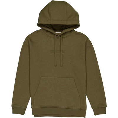 Mons Royale Verdant Merino Cotton Hoodie (Maat S, Olijf)