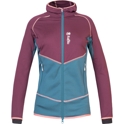 Rafiki Dames Linya Hoodie Jas (Maat XS, Meerkleurig)
