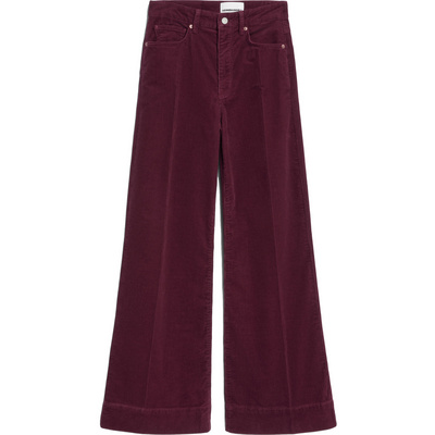 Armedangels Dames Murliaa Corduroy Broek (Maat M , Paars)