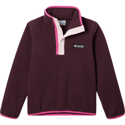 Columbia Kinderen Helvetia II Half Snap Fleece Trui (Maat L, Paars)