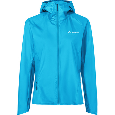 Vaude Dames Scopi Wind Jas (Maat XS, Blauw)
