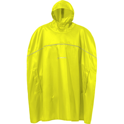 Vaude Kinderen Grody II Poncho (Maat S, Geel)