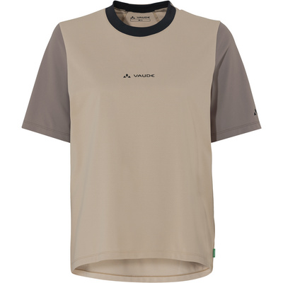 Vaude Dames Loamer T-shirt (Maat S, Beige)